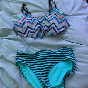 Quirky color-blast bikini